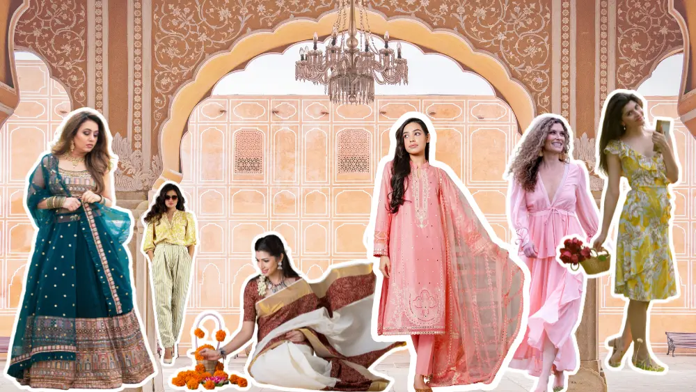 women in different outfits