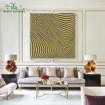 Anukrati Graphics Healing Illusion Art – Mind Relaxation Wall Print