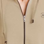 BERRYBLUES Premium Men's Fleece Full Sleeve Hoody Sweat Shirt - Khaki