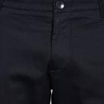 BERRYBLUE Premium Cotton Chinos Trousers For Men's - Black