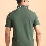 BERRYBLUES Mens Premium Mercerised Pique Polo Neck Half Sleeve T-shirt