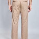 BERRYBLUE Premium Cotton Chinos Trousers For Men's - Beige