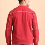 BERRYBLUES Premium Men's Comfort Bomber Jacket - Red