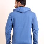 BERRYBLUES Premium Men's Fleece Full Sleeve Hoody Sweat Shirt - Petrol