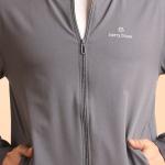BERRYBLUES Premium Men's Comfort Bomber Jacket - Dark Grey