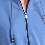 BERRYBLUES Premium Men's Fleece Full Sleeve Hoody Sweat Shirt - Petrol