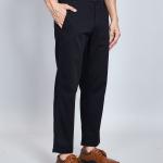 BERRYBLUE Premium Cotton Chinos Trousers For Men's - Black