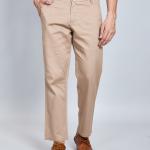 BERRYBLUE Premium Cotton Chinos Trousers For Men's - Beige
