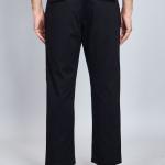 BERRYBLUE Premium Cotton Chinos Trousers For Men's - Black