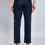 BERRYBLUE Premium Cotton Chinos Trousers For Men's - Navy