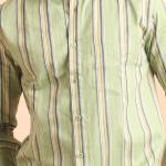 Mens Full Sleeve Cotton Checks Shirt - Pista