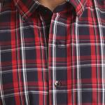 BERRYBLUES Mens Basic Checks Cotton Full Sleeve Shirt