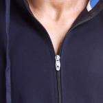 BERRYBLUES Premium Men's Fleece Full Sleeve Hoody Sweat Shirt - Navy