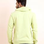 BERRYBLUES Premium Men's Fleece Full Sleeve Hoody Sweat Shirt - Lime