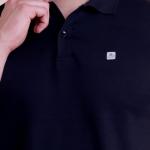 BERRYBLUES Premium Mens Polo Neck Half Sleeve Rib T-Shirt
