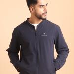 BERRYBLUES Premium Men's Comfort Bomber Jacket - Navy