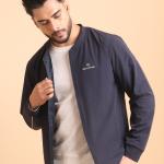 BERRYBLUES Premium Men's Comfort Bomber Jacket - Navy