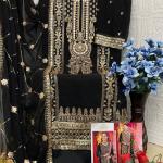 Bestbuy Georgette Silk Pakistani Salwar Suit With Dupatta