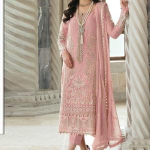 Bestbuy Georgette Silk Pakistani Salwar Suit With Dupatta