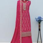 Bestbuy Pure Viscose Jaquard Semi Stitched Salwar Suit