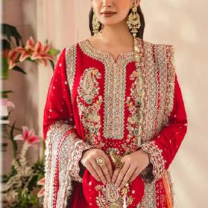 Bestbuy Semi Stiched Georgette Pakistani Salwar Suit With Dupatta
