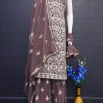 Bestbuy Georgette Semi Stitched Salwar Suit With Dupatta