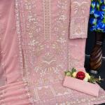 Bestbuy Georgette Silk Pakistani Salwar Suit With Dupatta