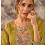 Vichtra Silk Pakistani Salwar Suit With Dupatta