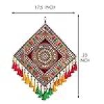 Premium Quality REPTUM DECOR Velvet Traditional Rangoli DESIGN WALL HANGING 1 Piece
