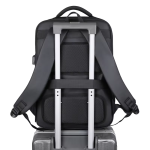 Waterproof Business Laptop Backpack with USB Charging Port | Oxford Fabric | Professional Travel & School Bag | Fits up to 15.6-inch Laptop (Black)