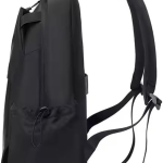Unisex Laptop Backpack | Waterproof Oxford Fabric Bag with Anti-Theft Design | Casual Travel, School & Business Backpack (Black, Fits up to 15.6")