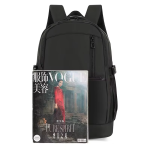 Waterproof Laptop Backpack with USB Charging Port | Stylish Unisex Oxford Fabric Bag for Work, School & Travel | Anti-Theft Design (Black, 20-39L)