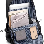 Unisex Laptop Backpack | Waterproof Oxford Fabric Bag with Anti-Theft Design | Casual Travel, School & Business Backpack (Black, Fits up to 15.6")