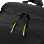 Large Capacity Laptop Backpack | Unisex Anti-Theft Waterproof Bag for School, Travel & Everyday Use | Oxford Fabric (Black, 18L)
