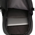 Waterproof Laptop Backpack with USB Charging Port | Stylish Unisex Oxford Fabric Bag for Work, School & Travel | Anti-Theft Design (Black, 20-39L)