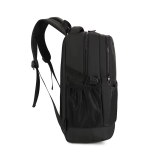 Waterproof Laptop Backpack with USB Charging Port | Stylish Unisex Oxford Fabric Bag for Work, School & Travel | Anti-Theft Design (Black, 20-39L)