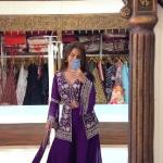 Women Georgette Embroidery Work Kurta Set