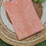 Exclusive Chikankari Voil cotton kurti