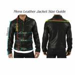 NOORA New Lambskin Men Black Leather Jacket , Slim Fit Motorcycle Jacket, Quilted Designer Leather Biker Jacket