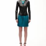 Noora Women's Black Leather Jacket, Custom-Made Leather Biker Jackets for Women, Stylish Slim Fit Jacket, Gift for her