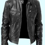 Mens Black Lambskin Leather Jacket, Custom Made Leather Jacket, Cafe Racer Leather Jacket, Premium Leather Jacket For Men, Birthday Gift For Him